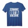 Straight outta Karlsruhe - Vintage Retro Stadt-Statement T-Shirt für Fans, Humor und Alltag