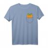 Lustiges Karotten T-Shirt mit Tasche – Perfekte Geschenkidee für Gemüseliebhaber, Landwirte und Gärtner, geeignet als Kostüm oder lustiges Outfit für Kinder und Erwachsene