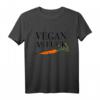 Vegan As Fuck T-Shirt - Statement Mode gegen Tierleid, Veganer & Vegetarier Geschenk für Tierliebhaber und Tierschützer