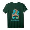 Kasachstan Girl Kasachstanische Mädchen Hellblond T-Shirt mit Flagge - Stolzes Heritage-Design