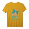 Kasachstan Girl Kasachstanische Mädchen Hellblond T-Shirt mit Flagge - Stolzes Heritage-Design