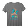 Kasachstan Girl Kasachstanische Mädchen Hellblond T-Shirt mit Flagge - Stolzes Heritage-Design