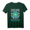 Kasachstan Urlaub T-Shirt mit Flagge & Astana Motiv – Lustiges Souvenir für Kasachstan-Reisende, Russlanddeutsche & Pelmeni-Liebhaber
