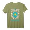 Kasachstan Urlaub T-Shirt mit Flagge & Astana Motiv – Lustiges Souvenir für Kasachstan-Reisende, Russlanddeutsche & Pelmeni-Liebhaber