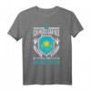 Kasachstan Urlaub T-Shirt mit Flagge & Astana Motiv – Lustiges Souvenir für Kasachstan-Reisende, Russlanddeutsche & Pelmeni-Liebhaber