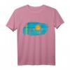 Kasache Kasachstan Flagge T-Shirt - Lustiges Motiv für Russlanddeutsche, UDSSR-Bürger & Geburtstagsgeschenk