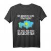 Kasachische Flagge T-Shirt - Perfektes Geschenk für Kasachstan Fans, Urlaub & Heimatliebe
