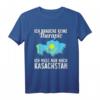 Kasachische Flagge T-Shirt - Perfektes Geschenk für Kasachstan Fans, Urlaub & Heimatliebe