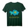 Kasachstan Karte Umriss Kasache Wurzeln Kasachstan Reise T-Shirt – Stolz auf Heimat & Kultur, perfekt für Reisen & Geschenke