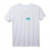 Kasachstan mit Herzschlag Vintage Flagge T-Shirt – Klassisch geschnitten, doppelt genähter Saum