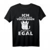 Lustiges Katzen Design - Mir Doch Egal Kätzchen Mittelfinger T-Shirt für Katzenliebhaber und Humorvolle Geschenke