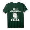 Lustiges Katzen Design - Mir Doch Egal Kätzchen Mittelfinger T-Shirt für Katzenliebhaber und Humorvolle Geschenke