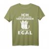 Lustiges Katzen Design - Mir Doch Egal Kätzchen Mittelfinger T-Shirt für Katzenliebhaber und Humorvolle Geschenke