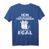 Lustiges Katzen Design - Mir Doch Egal Kätzchen Mittelfinger T-Shirt für Katzenliebhaber und Humorvolle Geschenke