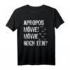 Apropos Möwe! Lustiges Plattdeutsch Norddeutsch T-Shirt mit Möwen-Silhouetten – Perfekt als Geschenk für Norddeutsche aus Hamburg, Bremen, Kiel & Oldenburg