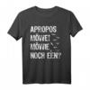 Apropos Möwe! Lustiges Plattdeutsch Norddeutsch T-Shirt mit Möwen-Silhouetten – Perfekt als Geschenk für Norddeutsche aus Hamburg, Bremen, Kiel & Oldenburg