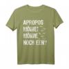 Apropos Möwe! Lustiges Plattdeutsch Norddeutsch T-Shirt mit Möwen-Silhouetten – Perfekt als Geschenk für Norddeutsche aus Hamburg, Bremen, Kiel & Oldenburg