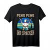 Moinsen Moin Peng Peng ihr Spacken Moin Moin Möwe Digga T-Shirt – Humorvolles Norddeutschland Motiv für Heimatliebhaber
