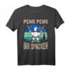 Moinsen Moin Peng Peng ihr Spacken Moin Moin Möwe Digga T-Shirt – Humorvolles Norddeutschland Motiv für Heimatliebhaber