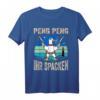 Moinsen Moin Peng Peng ihr Spacken Moin Moin Möwe Digga T-Shirt – Humorvolles Norddeutschland Motiv für Heimatliebhaber