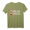 Leuchtturm Moin ihr Spacken T-Shirt – Lustiges maritimes Geschenk für Seemänner, Urlauber & Norddeutsche
