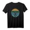 Moin Norddeutschland Retro Vintage Plattdeutsch T-Shirt – Perfektes Geschenk für Nordlichter, Küstentouren & Nordsee-Liebhaber