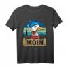Moinsen Moin Möwe Moin T-Shirt – Norddeutschland Begrüßung, Urlaub & Heimatmotiv für Nordlichter an Nordsee & Ostsee