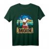Moinsen Moin Möwe Moin T-Shirt – Norddeutschland Begrüßung, Urlaub & Heimatmotiv für Nordlichter an Nordsee & Ostsee