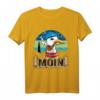 Moinsen Moin Möwe Moin T-Shirt – Norddeutschland Begrüßung, Urlaub & Heimatmotiv für Nordlichter an Nordsee & Ostsee