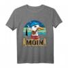 Moinsen Moin Möwe Moin T-Shirt – Norddeutschland Begrüßung, Urlaub & Heimatmotiv für Nordlichter an Nordsee & Ostsee