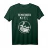 Heimathafen Kiel T-Shirt mit Landkarte & Hafenmotiv - Perfektes Geschenk für Kiel-Fans & echte Kieler