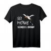 Sei Möwe, scheiss drauf, moin plattdeutsch Norddeutschland T-Shirt für Fans von plattdeutschen Sprüchen