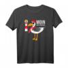 MOIN Ihr Spacken Möwe Anker Lustiges Plattdeutsch T-Shirt – Norddeutscher Humor & maritime Sprüche für Küstenfans