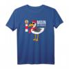 MOIN Ihr Spacken Möwe Anker Lustiges Plattdeutsch T-Shirt – Norddeutscher Humor & maritime Sprüche für Küstenfans