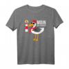 MOIN Ihr Spacken Möwe Anker Lustiges Plattdeutsch T-Shirt – Norddeutscher Humor & maritime Sprüche für Küstenfans