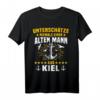 Kieler Männer Souvenir T-Shirt mit Hafen- und Förde-Motiv – Perfektes Ostsee-Urlaubsgeschenk in Kiel