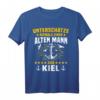 Kieler Männer Souvenir T-Shirt mit Hafen- und Förde-Motiv – Perfektes Ostsee-Urlaubsgeschenk in Kiel