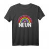 Süßes Regenbogen Mädchen T-Shirt zum 9. Geburtstag - Niedliches Geburtstagsoutfit mit lustigem Spruch für Mädchen