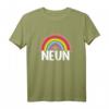 Süßes Regenbogen Mädchen T-Shirt zum 9. Geburtstag - Niedliches Geburtstagsoutfit mit lustigem Spruch für Mädchen