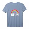 Süßes Regenbogen Mädchen T-Shirt zum 9. Geburtstag - Niedliches Geburtstagsoutfit mit lustigem Spruch für Mädchen