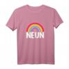 Süßes Regenbogen Mädchen T-Shirt zum 9. Geburtstag - Niedliches Geburtstagsoutfit mit lustigem Spruch für Mädchen