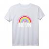 Süßes Regenbogen Mädchen T-Shirt zum 9. Geburtstag - Niedliches Geburtstagsoutfit mit lustigem Spruch für Mädchen