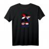 Kroatische Mädchen und Frauen Stolz auf Kroatien Flagge Raglan T-Shirt – Kroatien Fanartikel & Patriotisches Design