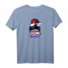 Kroatische Mädchen und Frauen Stolz auf Kroatien Flagge Raglan T-Shirt – Kroatien Fanartikel & Patriotisches Design