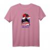 Kroatische Mädchen und Frauen Stolz auf Kroatien Flagge Raglan T-Shirt – Kroatien Fanartikel & Patriotisches Design