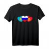Russland Kasachstan Kirgisistan Flagge Sowjetunion UdSSR T-Shirt - Kulturelle Verbundenheit & Heimatliebe Geschenkidee