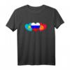 Russland Kasachstan Kirgisistan Flagge Sowjetunion UdSSR T-Shirt - Kulturelle Verbundenheit & Heimatliebe Geschenkidee