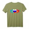 Russland Kasachstan Kirgisistan Flagge Sowjetunion UdSSR T-Shirt - Kulturelle Verbundenheit & Heimatliebe Geschenkidee