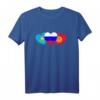 Russland Kasachstan Kirgisistan Flagge Sowjetunion UdSSR T-Shirt - Kulturelle Verbundenheit & Heimatliebe Geschenkidee