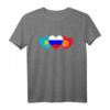 Russland Kasachstan Kirgisistan Flagge Sowjetunion UdSSR T-Shirt - Kulturelle Verbundenheit & Heimatliebe Geschenkidee